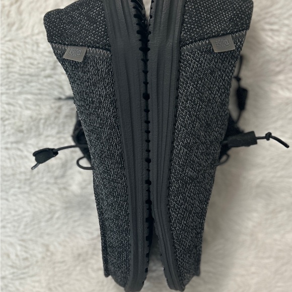 NWOB Hey Dude Wendy Sox Sz: 10 Black/Grey - Picture 8 of 9